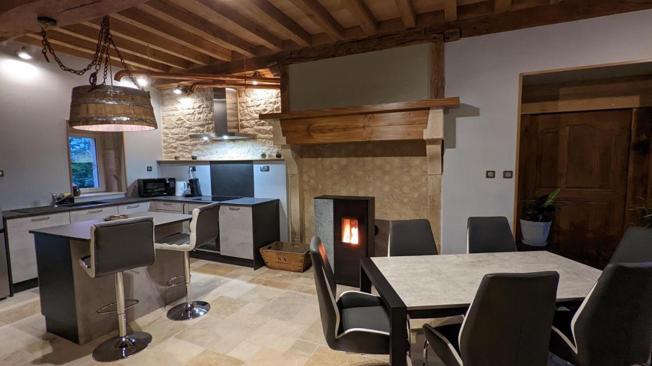 La Ferme Du Chateau Beire-le-Chatel ภายนอก รูปภาพ