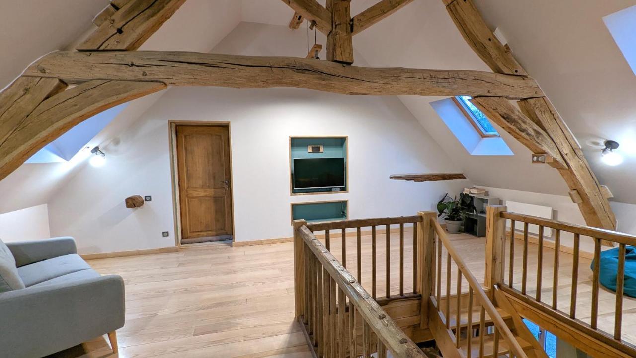 La Ferme Du Chateau Beire-le-Chatel ภายนอก รูปภาพ