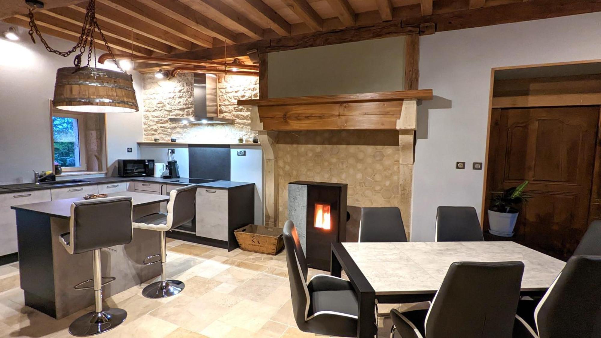 La Ferme Du Chateau Beire-le-Chatel ภายนอก รูปภาพ