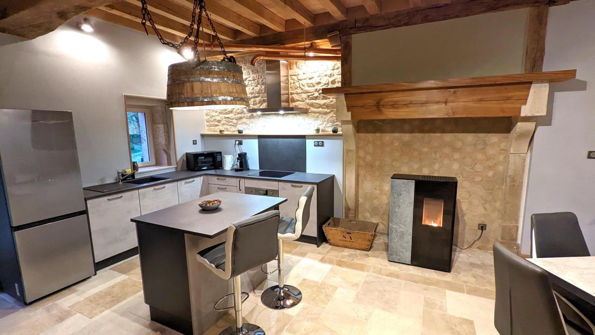 La Ferme Du Chateau Beire-le-Chatel ภายนอก รูปภาพ